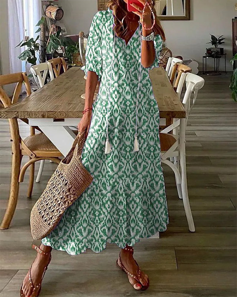 Mikha Boho Tummy Coverage Dress