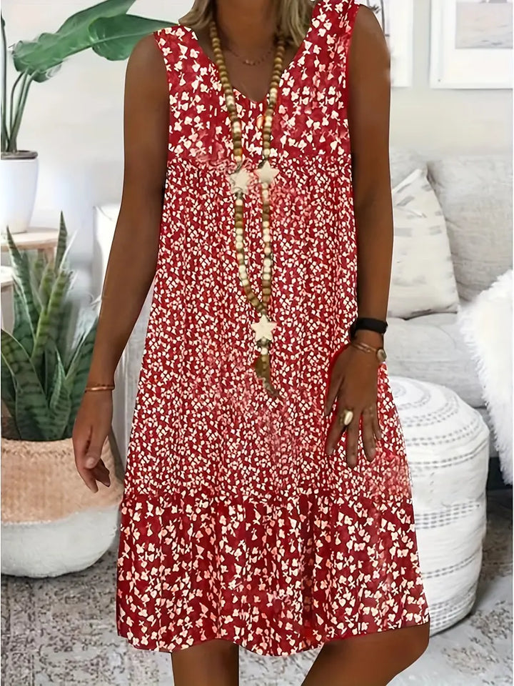 SeraBelle – Modern Sleeveless Dress