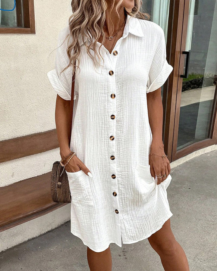 Beatrize™ Stylish Polo Cotton Dress
